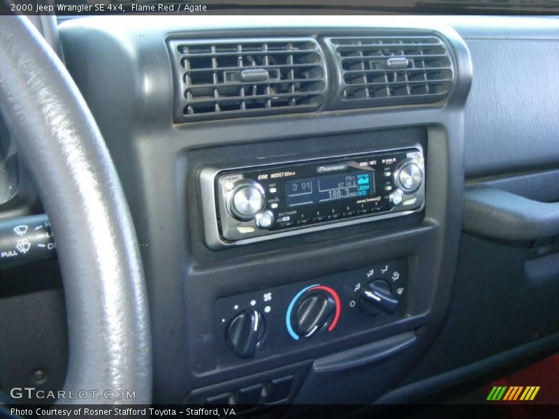 Flame Red / Agate 2000 Jeep Wrangler SE 4x4
