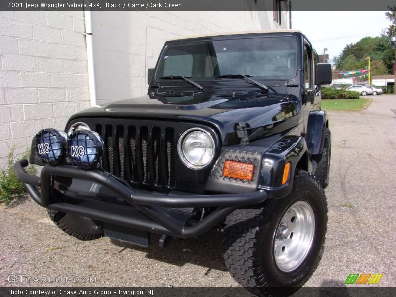 Black / Camel/Dark Green 2001 Jeep Wrangler Sahara 4x4