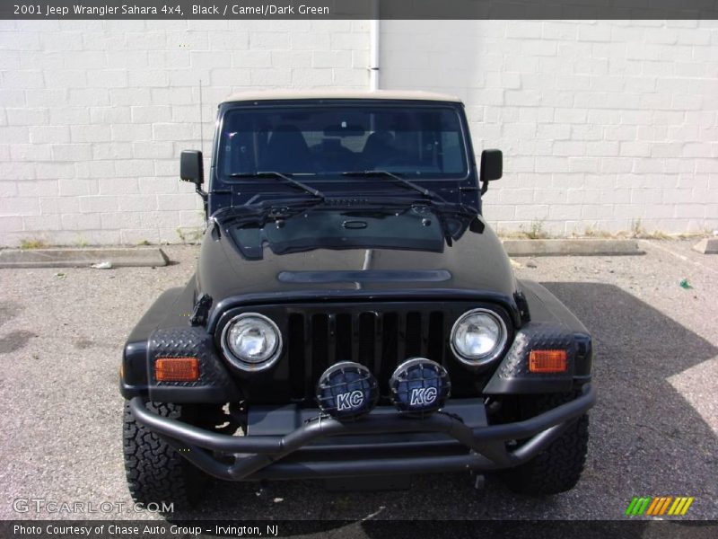 Black / Camel/Dark Green 2001 Jeep Wrangler Sahara 4x4