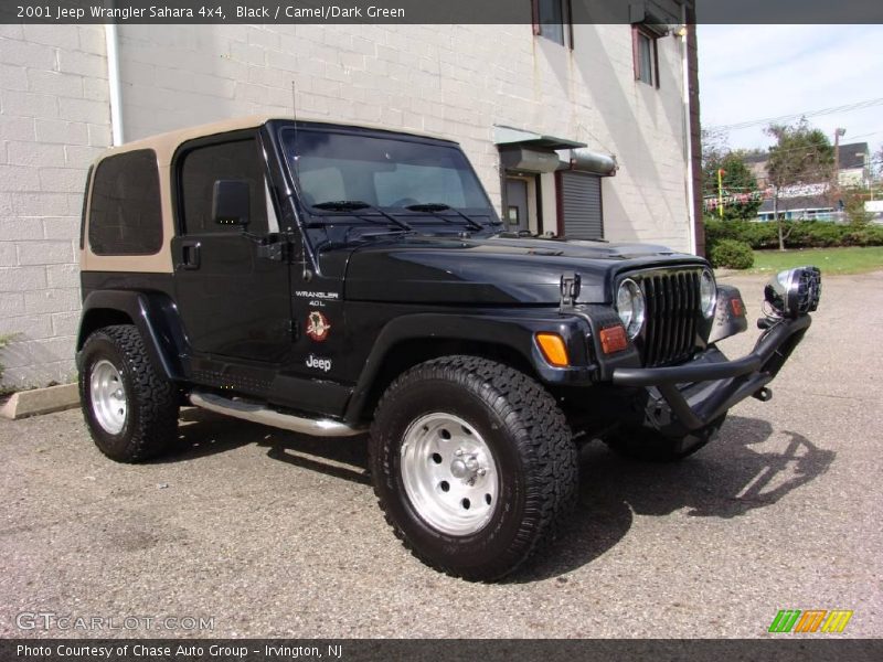 Black / Camel/Dark Green 2001 Jeep Wrangler Sahara 4x4