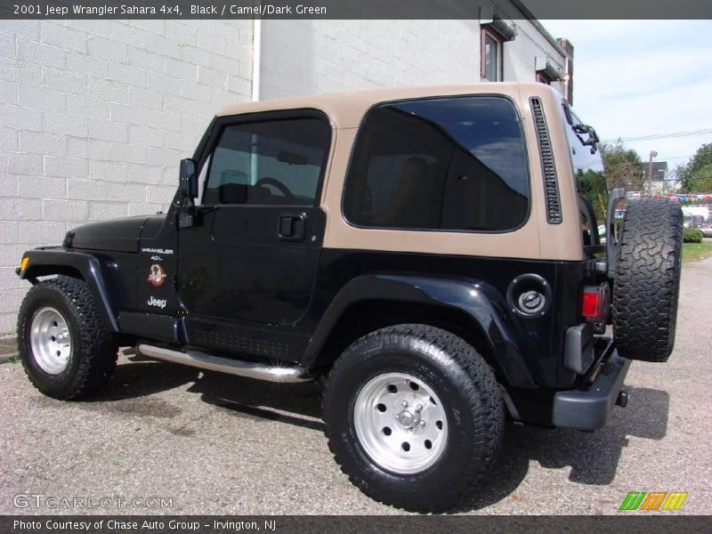 Black / Camel/Dark Green 2001 Jeep Wrangler Sahara 4x4