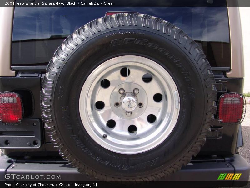 Black / Camel/Dark Green 2001 Jeep Wrangler Sahara 4x4