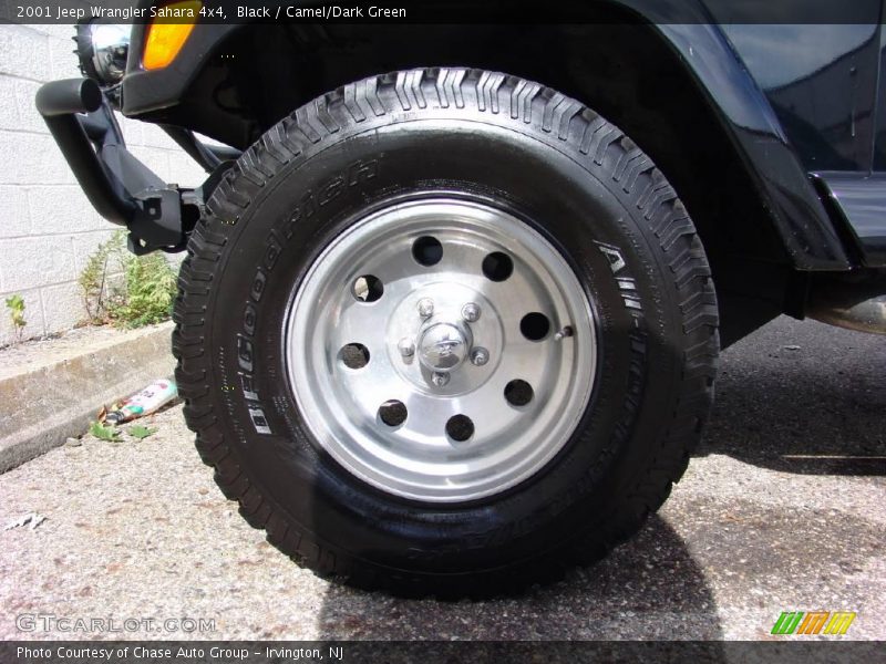 Black / Camel/Dark Green 2001 Jeep Wrangler Sahara 4x4