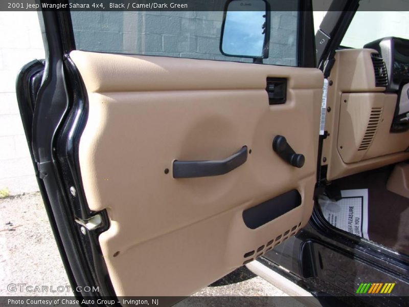 Black / Camel/Dark Green 2001 Jeep Wrangler Sahara 4x4