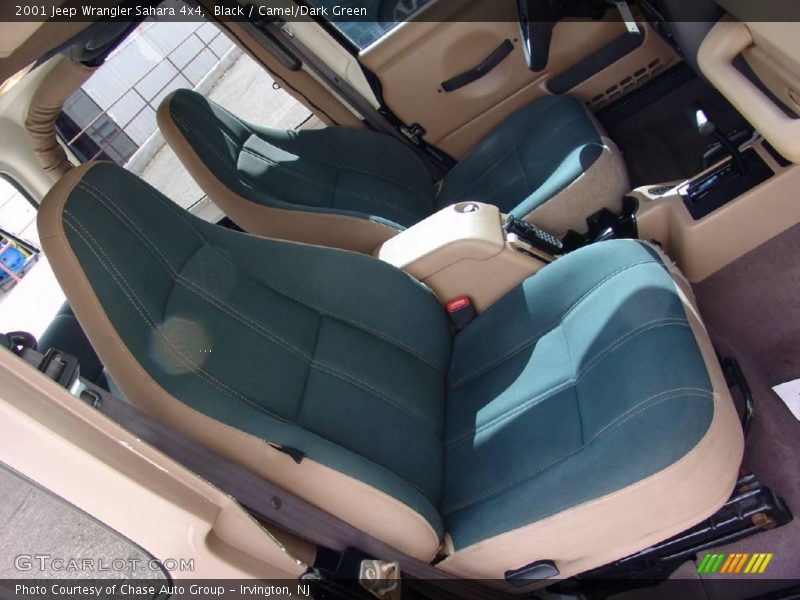 Black / Camel/Dark Green 2001 Jeep Wrangler Sahara 4x4