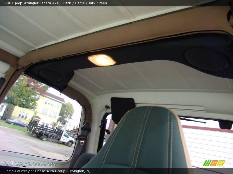 Black / Camel/Dark Green 2001 Jeep Wrangler Sahara 4x4