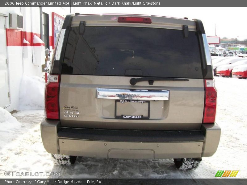 Light Khaki Metallic / Dark Khaki/Light Graystone 2006 Jeep Commander Limited 4x4
