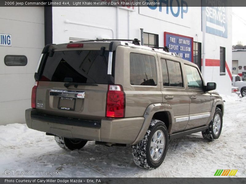 Light Khaki Metallic / Dark Khaki/Light Graystone 2006 Jeep Commander Limited 4x4