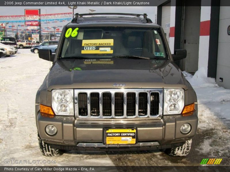 Light Khaki Metallic / Dark Khaki/Light Graystone 2006 Jeep Commander Limited 4x4
