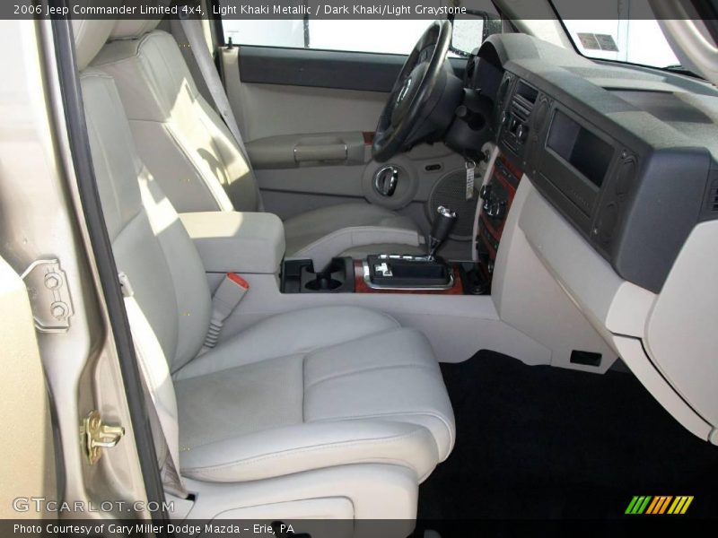Light Khaki Metallic / Dark Khaki/Light Graystone 2006 Jeep Commander Limited 4x4