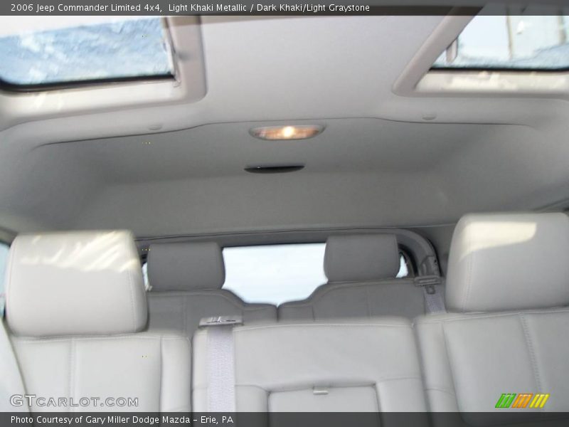 Light Khaki Metallic / Dark Khaki/Light Graystone 2006 Jeep Commander Limited 4x4