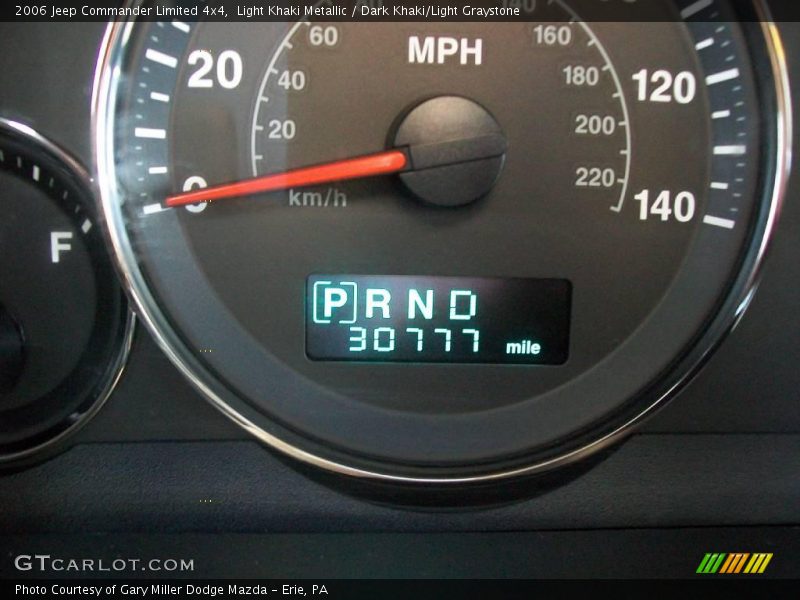 Light Khaki Metallic / Dark Khaki/Light Graystone 2006 Jeep Commander Limited 4x4