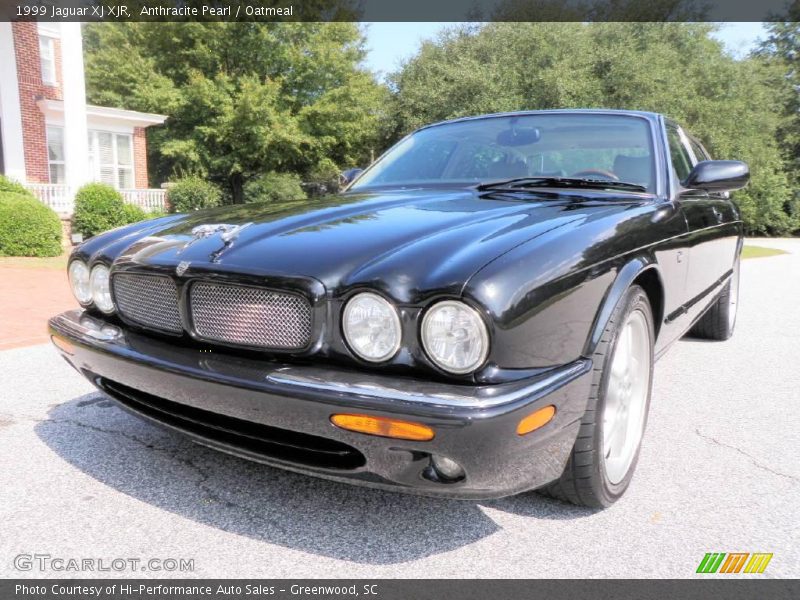 Anthracite Pearl / Oatmeal 1999 Jaguar XJ XJR