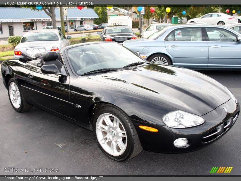 Black / Charcoal 2002 Jaguar XK XK8 Convertible
