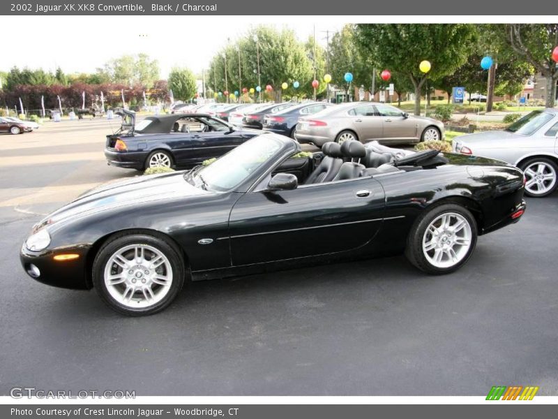 Black / Charcoal 2002 Jaguar XK XK8 Convertible