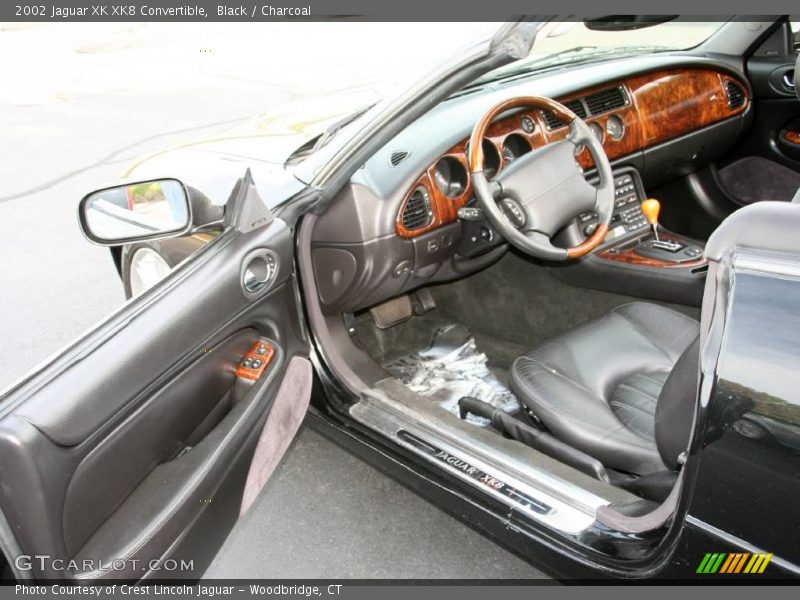 Black / Charcoal 2002 Jaguar XK XK8 Convertible