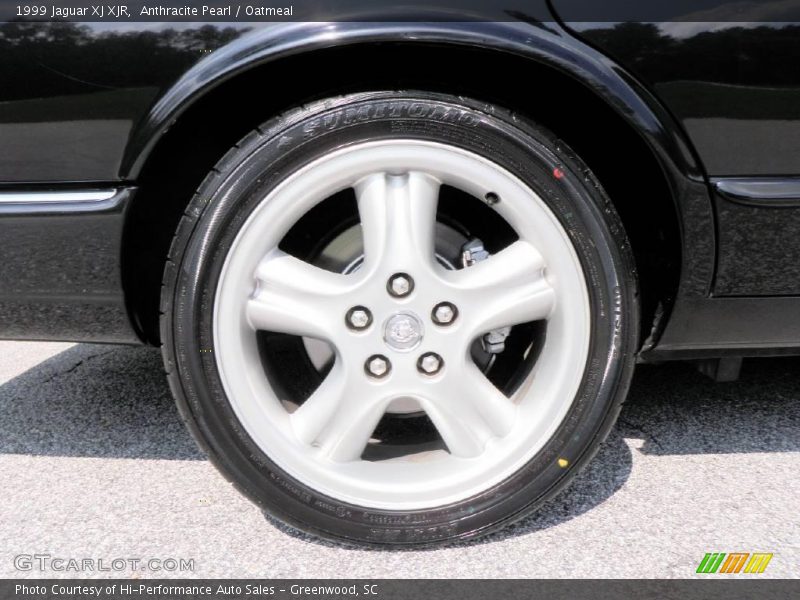 Anthracite Pearl / Oatmeal 1999 Jaguar XJ XJR