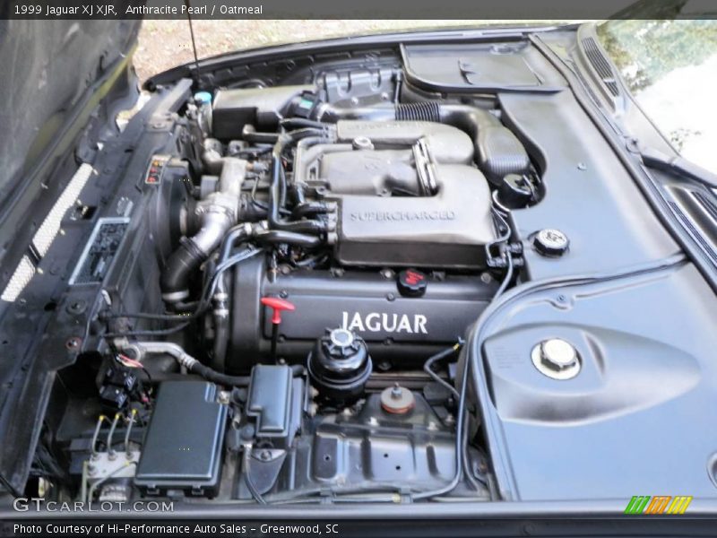 Anthracite Pearl / Oatmeal 1999 Jaguar XJ XJR
