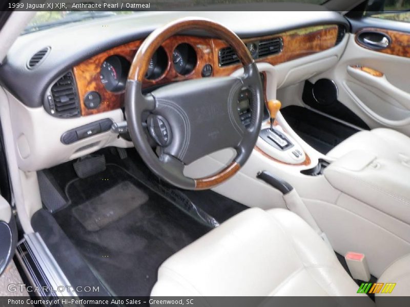 Anthracite Pearl / Oatmeal 1999 Jaguar XJ XJR