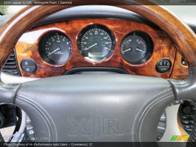 Anthracite Pearl / Oatmeal 1999 Jaguar XJ XJR