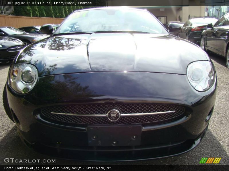 Ebony Black / Charcoal 2007 Jaguar XK XK8 Coupe