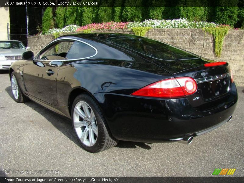 Ebony Black / Charcoal 2007 Jaguar XK XK8 Coupe