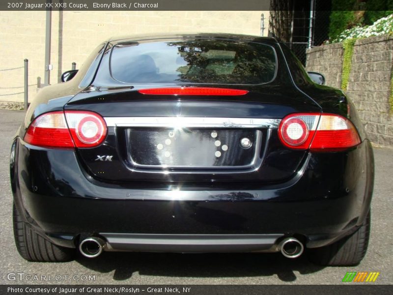 Ebony Black / Charcoal 2007 Jaguar XK XK8 Coupe