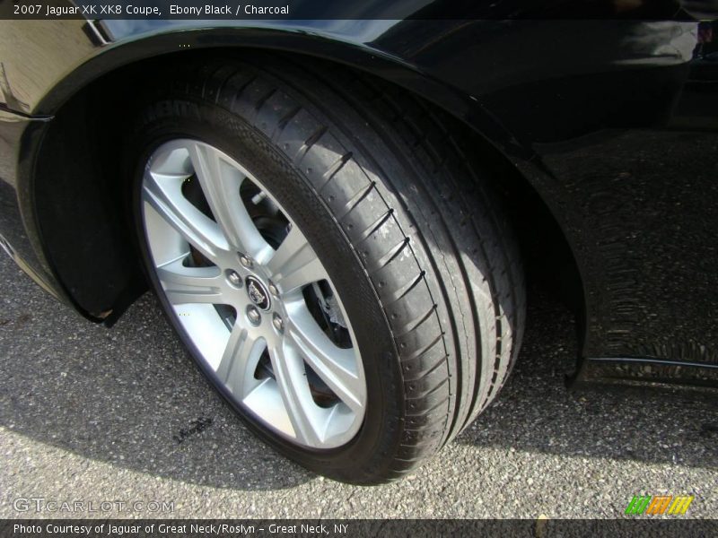 Ebony Black / Charcoal 2007 Jaguar XK XK8 Coupe