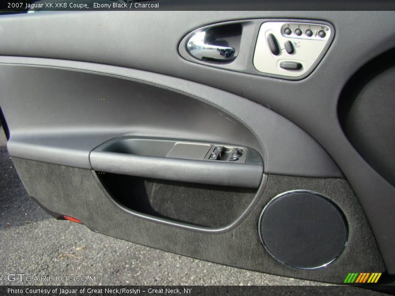 Ebony Black / Charcoal 2007 Jaguar XK XK8 Coupe