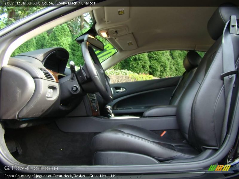 Ebony Black / Charcoal 2007 Jaguar XK XK8 Coupe