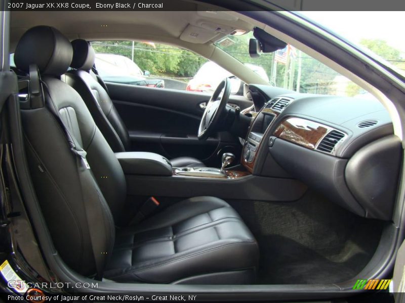 Ebony Black / Charcoal 2007 Jaguar XK XK8 Coupe