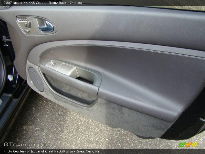 Ebony Black / Charcoal 2007 Jaguar XK XK8 Coupe