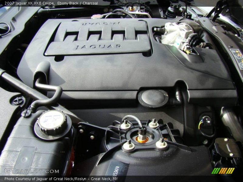 Ebony Black / Charcoal 2007 Jaguar XK XK8 Coupe