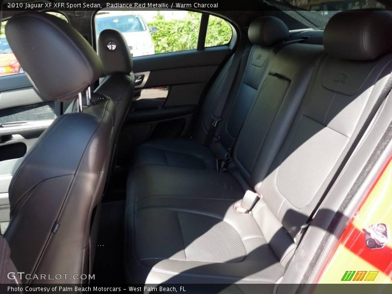 Radiance Red Metallic / Warm Charcoal 2010 Jaguar XF XFR Sport Sedan