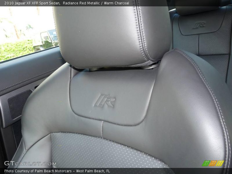 Radiance Red Metallic / Warm Charcoal 2010 Jaguar XF XFR Sport Sedan