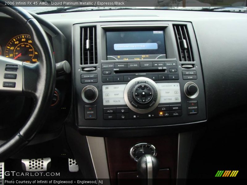 Liquid Platinum Metallic / Espresso/Black 2006 Infiniti FX 45 AWD