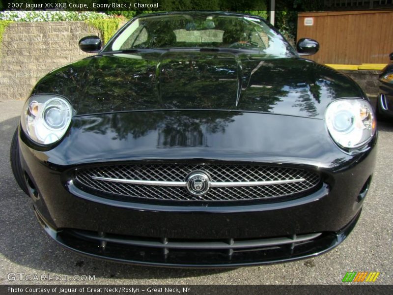 Ebony Black / Charcoal 2007 Jaguar XK XK8 Coupe