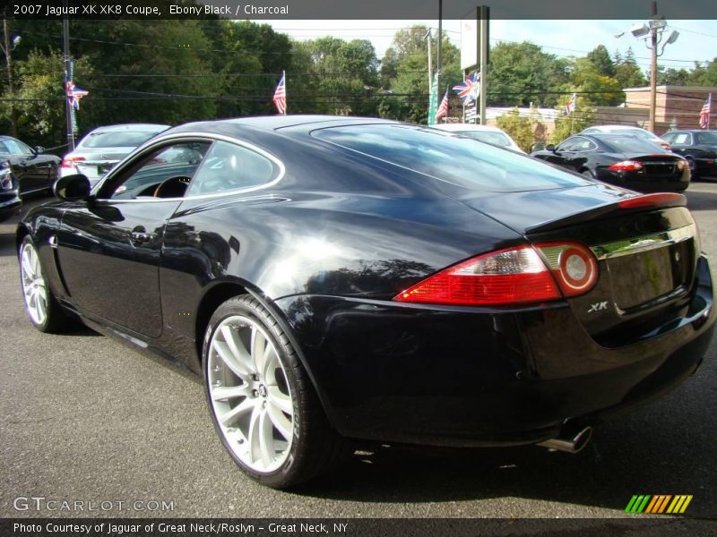 Ebony Black / Charcoal 2007 Jaguar XK XK8 Coupe