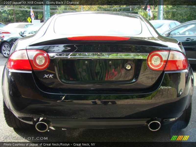 Ebony Black / Charcoal 2007 Jaguar XK XK8 Coupe