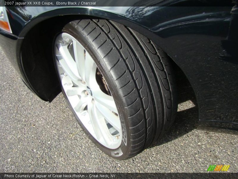 Ebony Black / Charcoal 2007 Jaguar XK XK8 Coupe