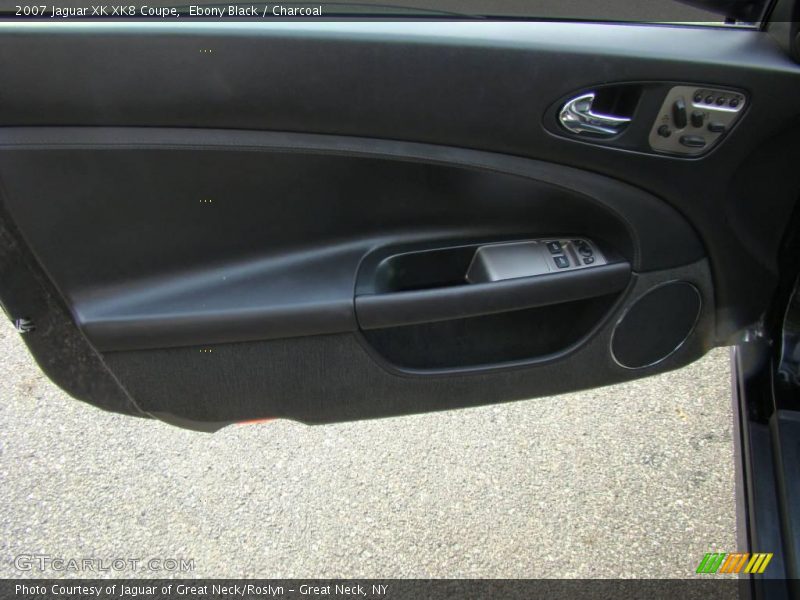 Ebony Black / Charcoal 2007 Jaguar XK XK8 Coupe