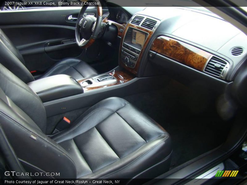 Ebony Black / Charcoal 2007 Jaguar XK XK8 Coupe