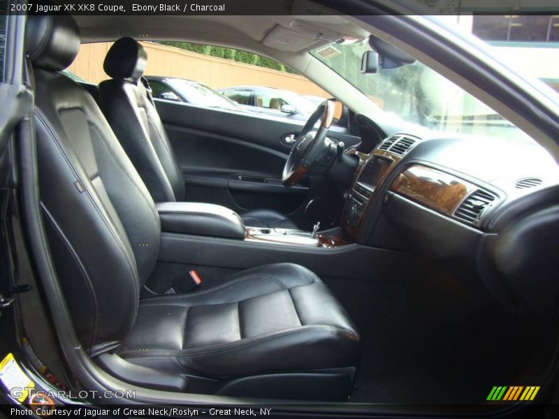 Ebony Black / Charcoal 2007 Jaguar XK XK8 Coupe