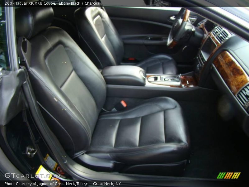 Ebony Black / Charcoal 2007 Jaguar XK XK8 Coupe