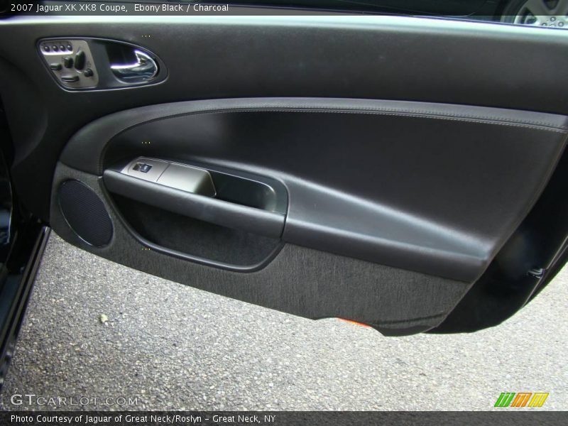 Ebony Black / Charcoal 2007 Jaguar XK XK8 Coupe