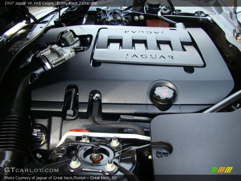 Ebony Black / Charcoal 2007 Jaguar XK XK8 Coupe