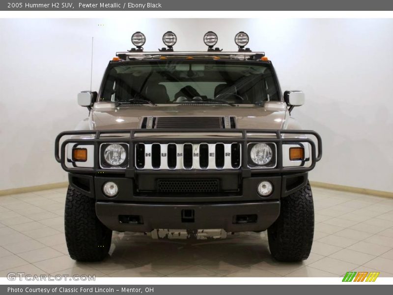Pewter Metallic / Ebony Black 2005 Hummer H2 SUV