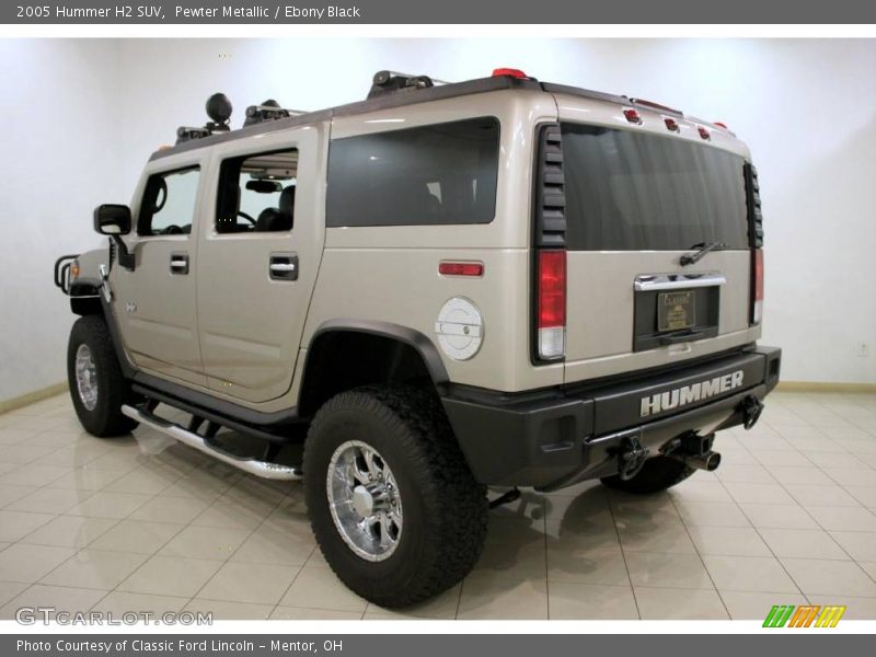 Pewter Metallic / Ebony Black 2005 Hummer H2 SUV