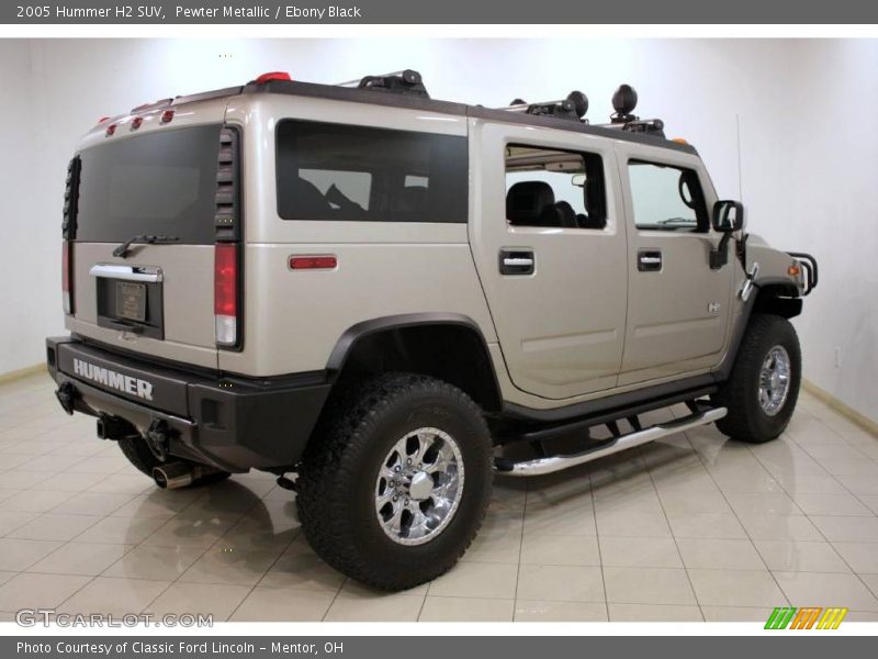 Pewter Metallic / Ebony Black 2005 Hummer H2 SUV