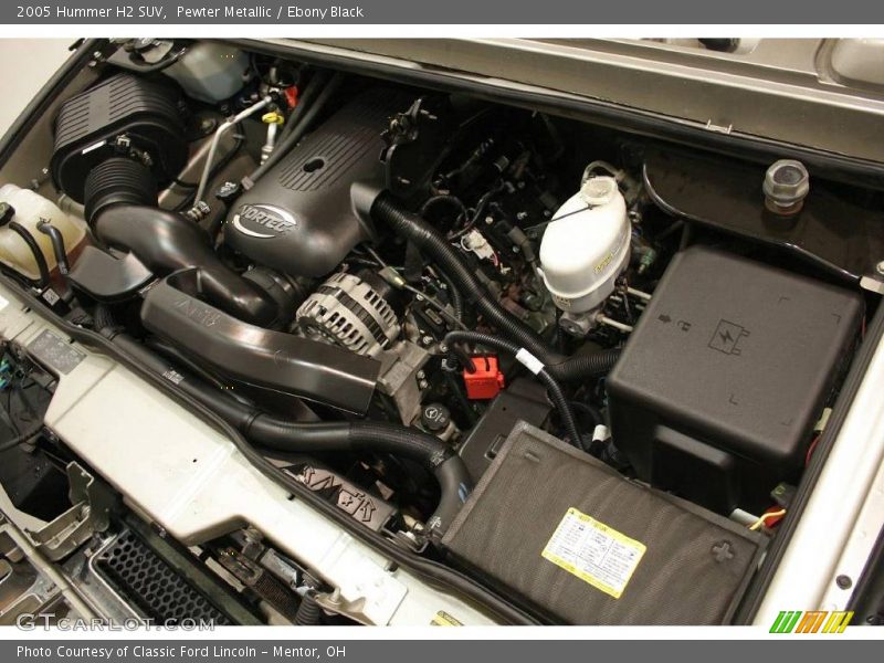 Pewter Metallic / Ebony Black 2005 Hummer H2 SUV